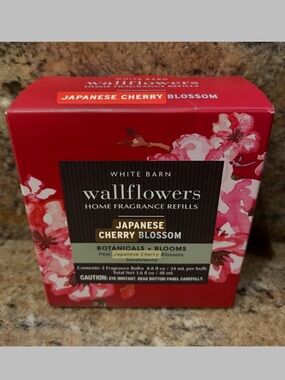 🍒JAPANESE CHERRY BLOSSOM B&BW/WB, 2-Pack Wallflowers Home Fragrance
Refills NEW
